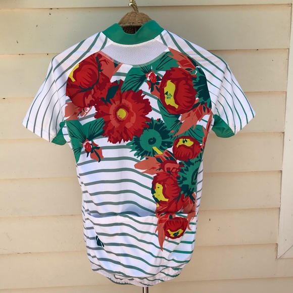 Pearl Izumi Elite Floral Short Sleeve Cycling Jersey Woman’s Size Medium - Picture 6 of 10